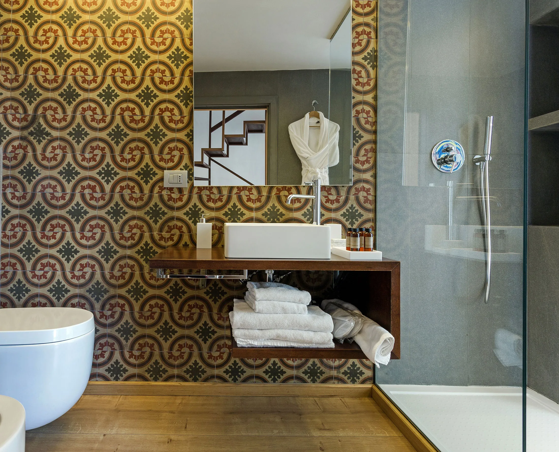 Il bagno privato di Room 04